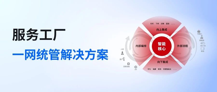 服务工厂｜一网统管解决方案